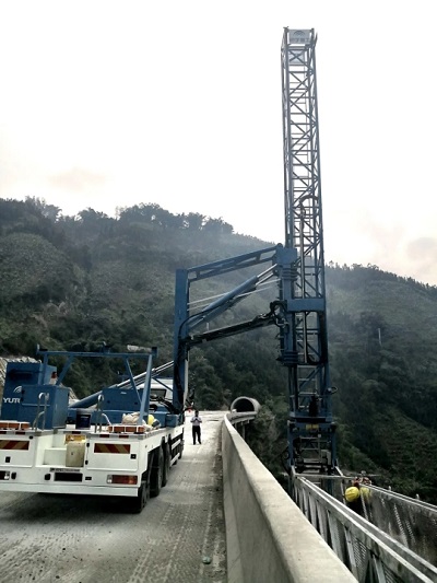 元蔓高速(紅河段)全線通車，30多臺宇通橋檢車保駕護航！